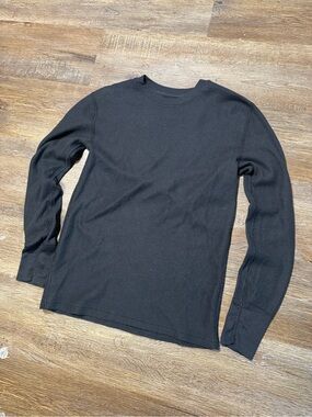 Men’s Black Thermal Long sleeve